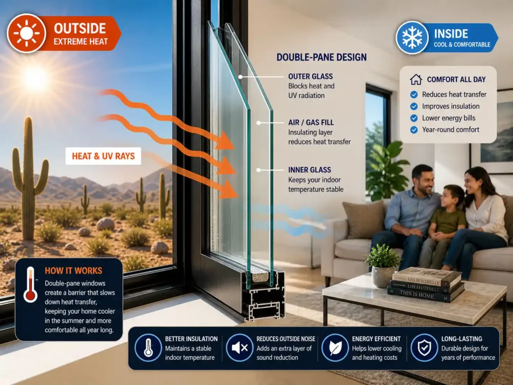 ddouble-pane insulation